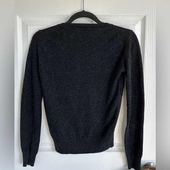 VTG 2000s Dolce&Gabbana Cashmere Blend Cardigan w Lace Trim Details - Picture 5 of 7